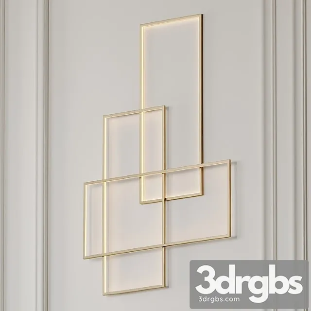 Goose featjer modern wall sconce 3D Model Download Goose featjer modern wall sconce 3D Model Download