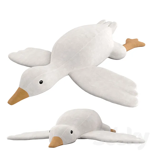 goose hug soft toy 3D Model goose hug soft toy 3D Model