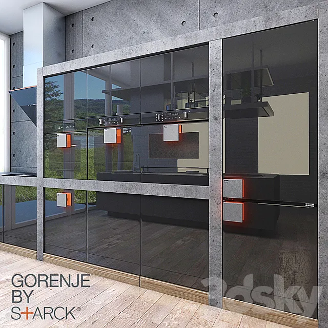Gorenje – line design by Philippe Starck 3D Model