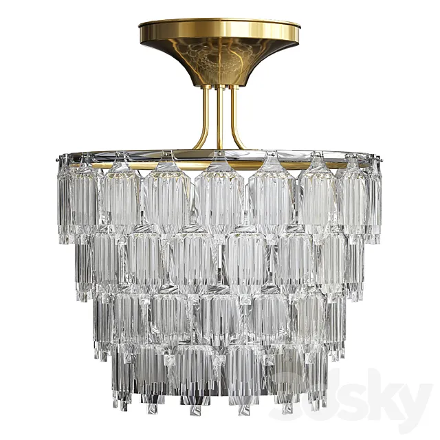 Gorgeous elegant chandelier 3DModel