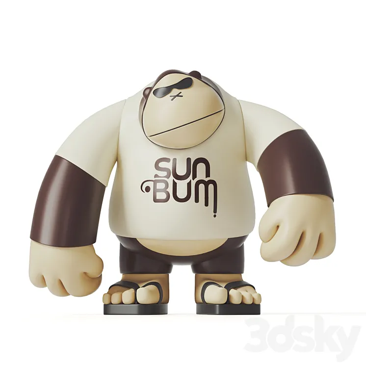 Gorilla 3D Model Free Download