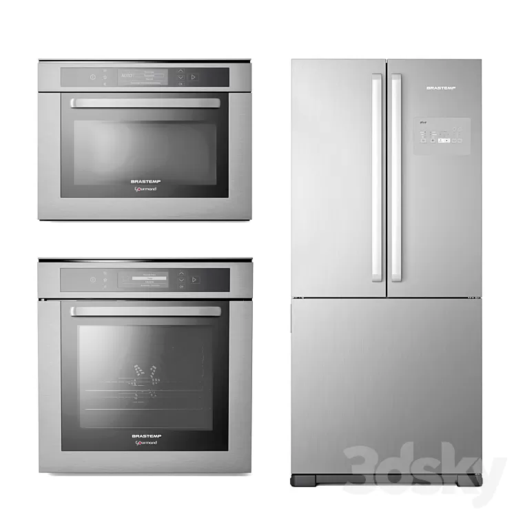 Gourmand Kitchen Set 3D Model