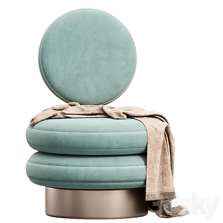 Grace Armchair 3D Model Free Download