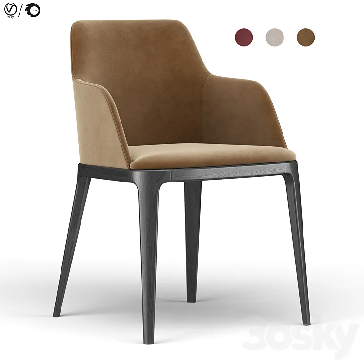 Grace Chair 3D Model Free Download