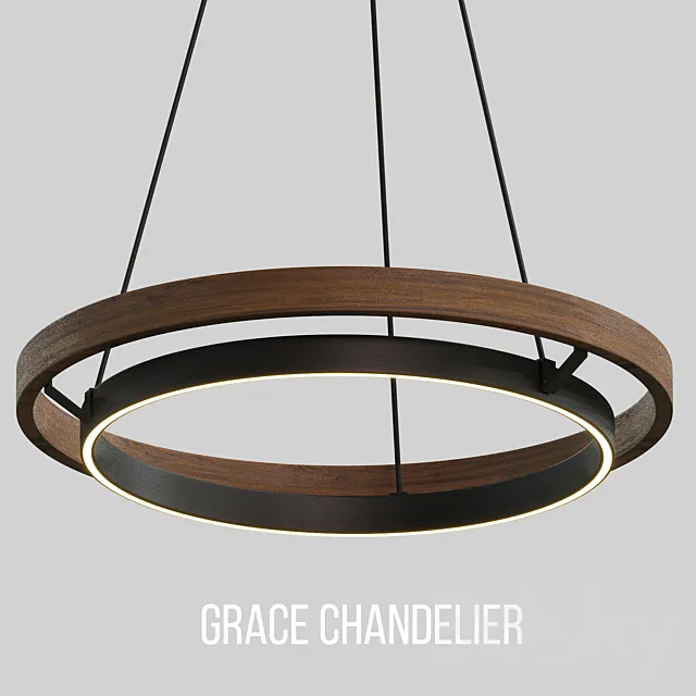 Grace Chandelier 3D Model