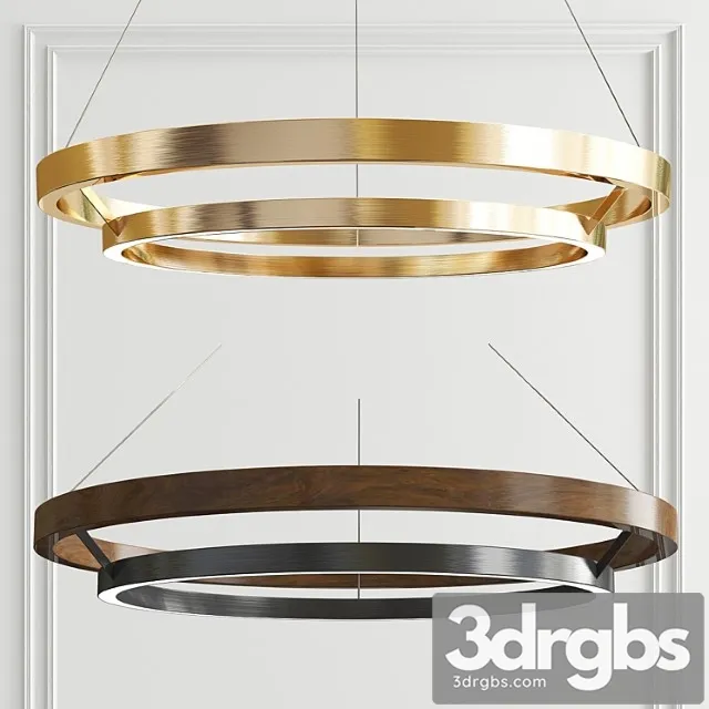 Grace Ring Chandelier 3D Model Download