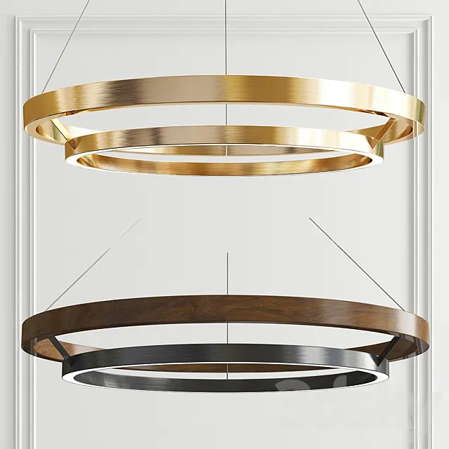 Grace ring chandelier 3DModel