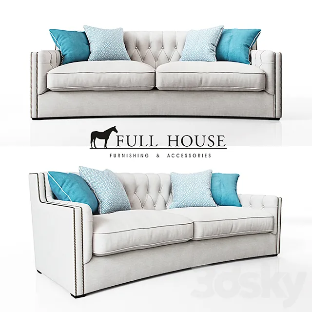 Grace Sofa 3D Model