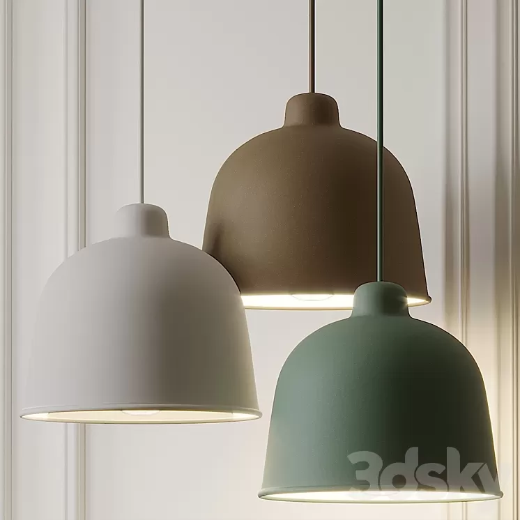 Grain Pendant by Muuto 3D Model