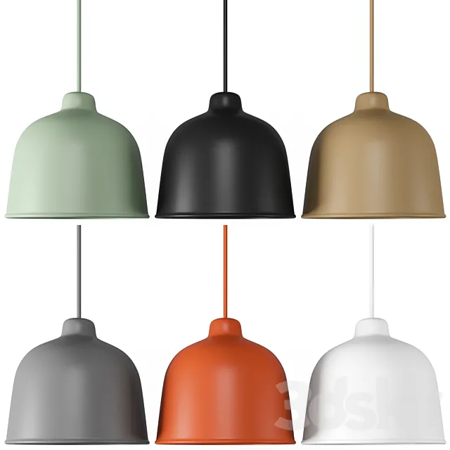 Grain pendant lamp 3DModel Grain pendant lamp 3DModel