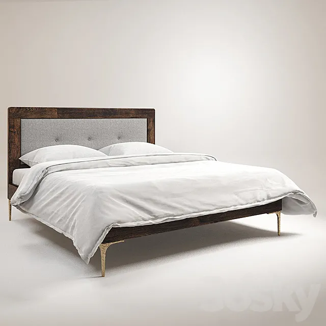GRAMERCY HOME – BAILY BED 201.006 3D Model