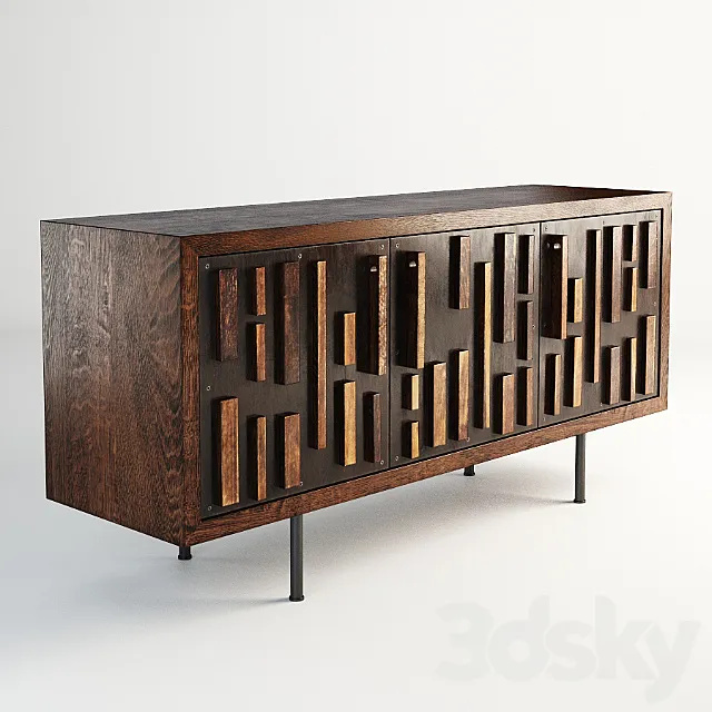 GRAMERCY HOME – BASIL SIDEBOARD 511.016 3DModel