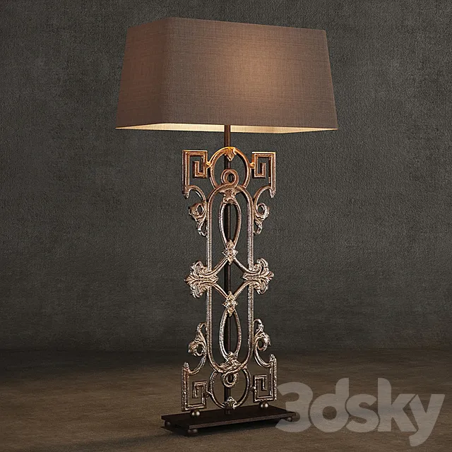 GRAMERCY HOME – CAPRICE TABLE LAMP TL051-1-LGB 3D Model