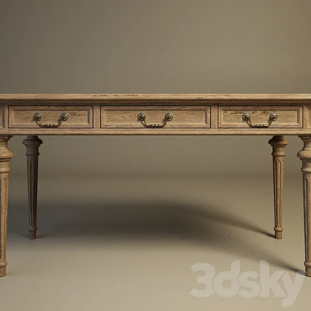 GRAMERCY HOME – Clarke Desk 302.004 3D Model