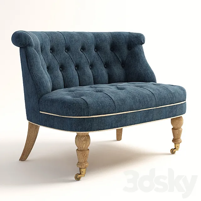 GRAMERCY HOME – DOROTA SOFA 101.025 3DModel GRAMERCY HOME – DOROTA SOFA 101.025 3DModel