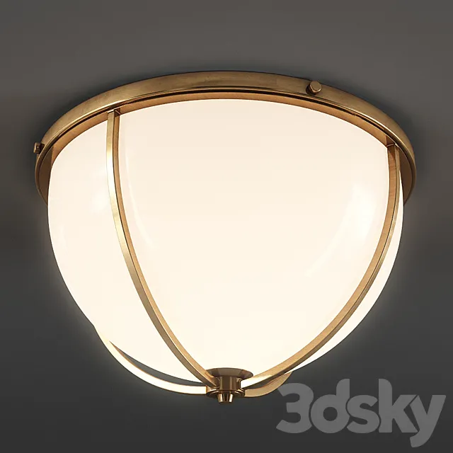 GRAMERCY HOME – ERSELLA CHANDELIER CH120-2-BRS 3D Model