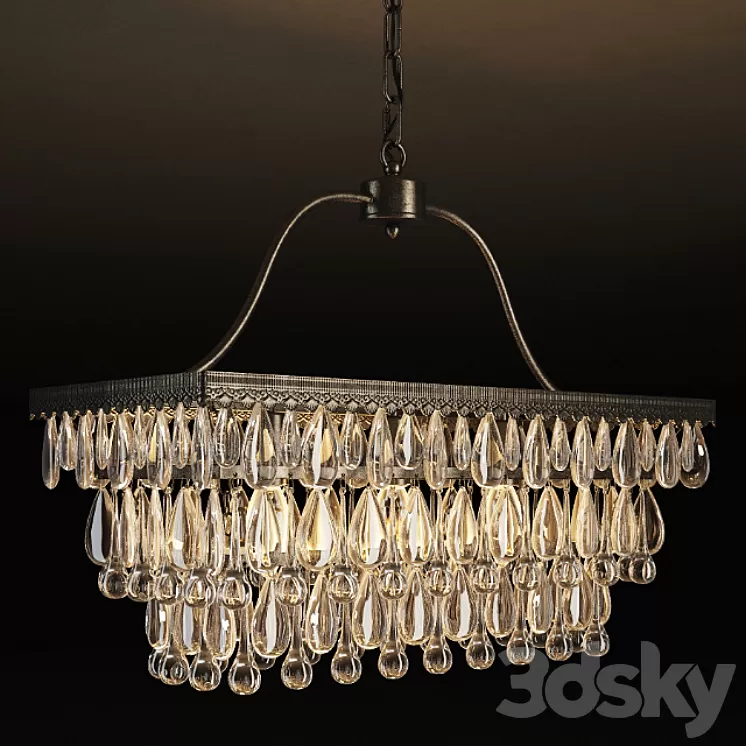 GRAMERCY HOME – MARIA CHANDELIER CH066-3 3D Model