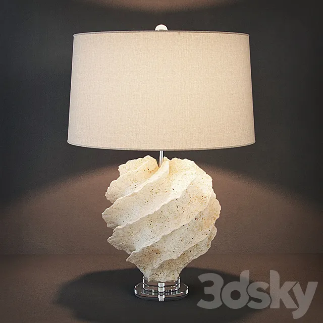 GRAMERCY HOME – MELROSE TABLE LAMP TL073-1 3D Model GRAMERCY HOME – MELROSE TABLE LAMP TL073-1 3D Model