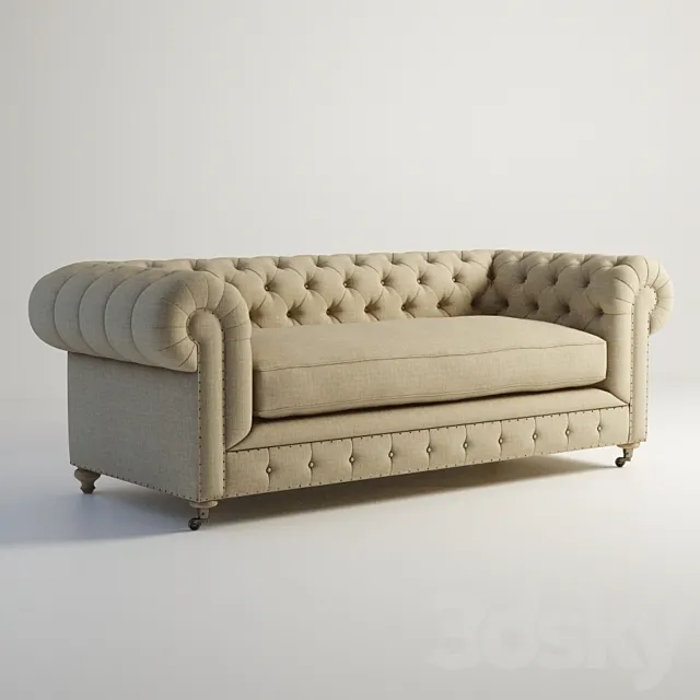 GRAMERCY HOME – OLD CHESTER SOFA 101.005M-F01 3DModel