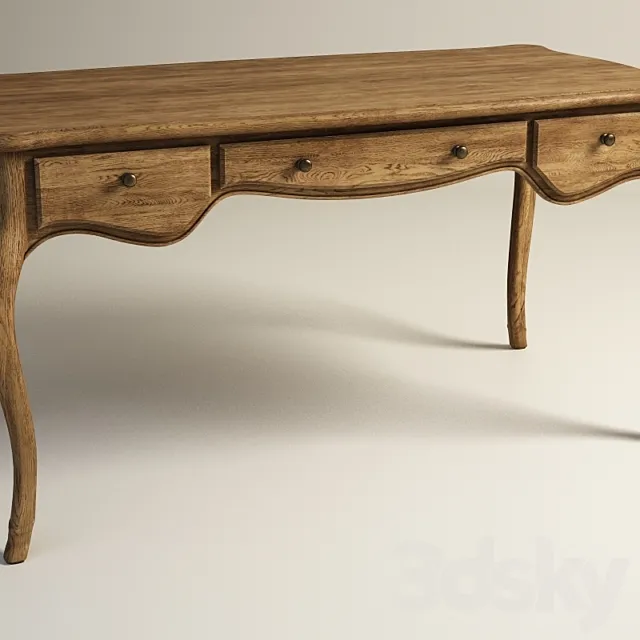 GRAMERCY HOME – REGENCY DESK 302.002 3DModel