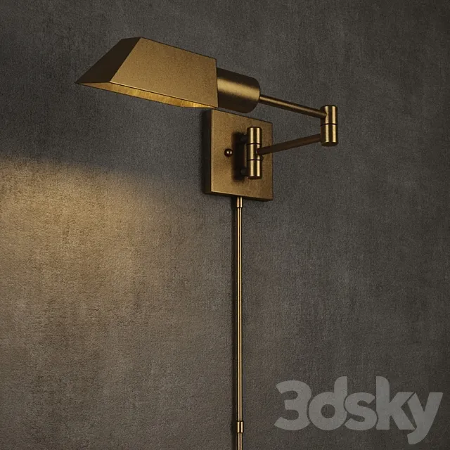 GRAMERCY HOME – Sconce SN 020-1BRS 3D Model GRAMERCY HOME – Sconce SN 020-1BRS 3D Model