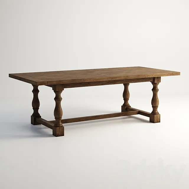 GRAMERCY HOME – STEIN TABLE 301.003 3D Model