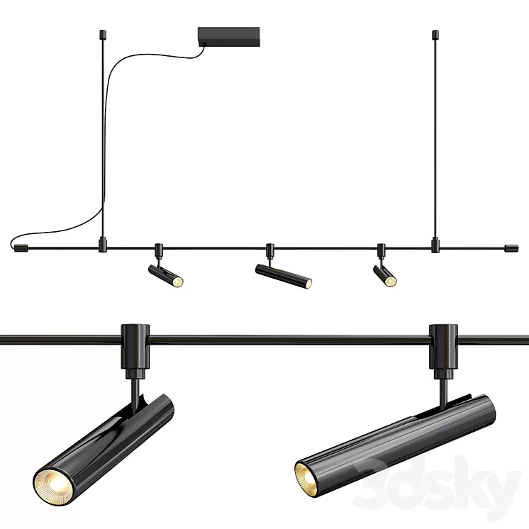 GRAMMI 02 Pendant 3D Model