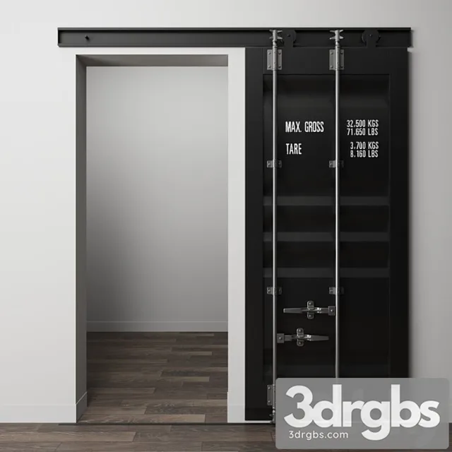 Granary door 3D Model Download