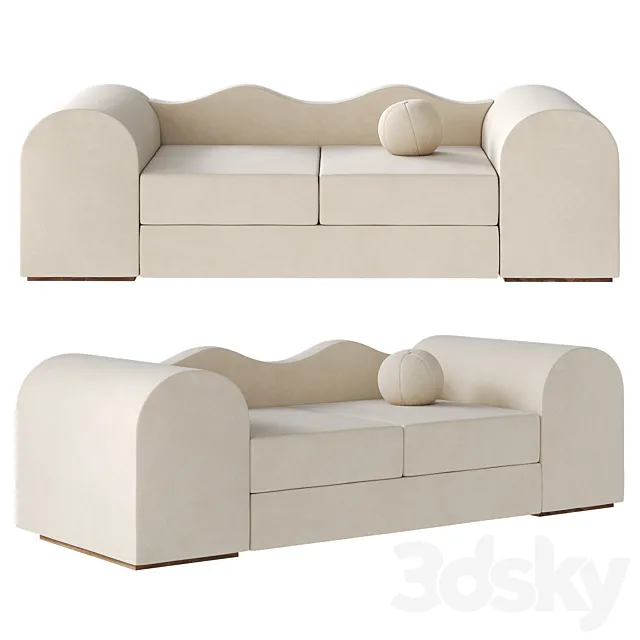 Grand Camarat Sofa by Kolkhoze 3DModel Grand Camarat Sofa by Kolkhoze 3DModel