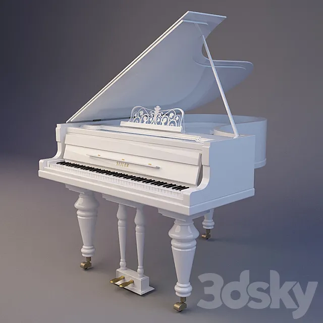 Grand Piano 3DModel