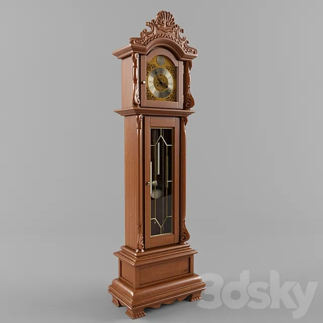 Grandfather Clocks 3DModel Grandfather Clocks 3DModel