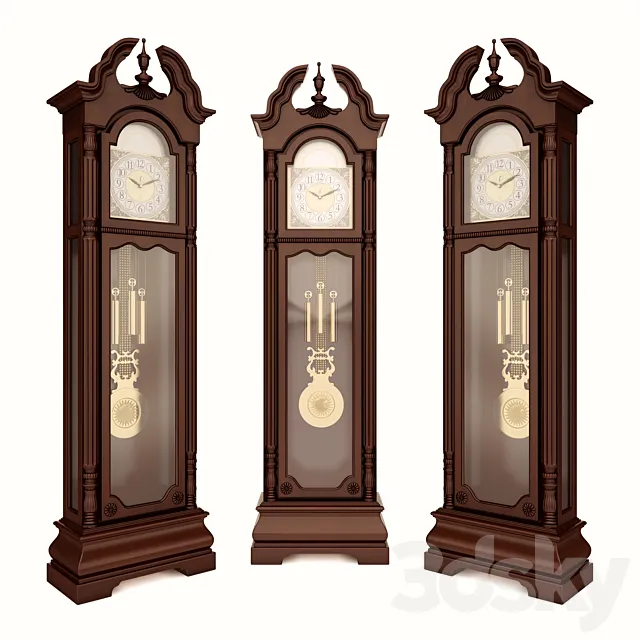 Grandfather Clocks Howard Miller 3DModel Grandfather Clocks Howard Miller 3DModel