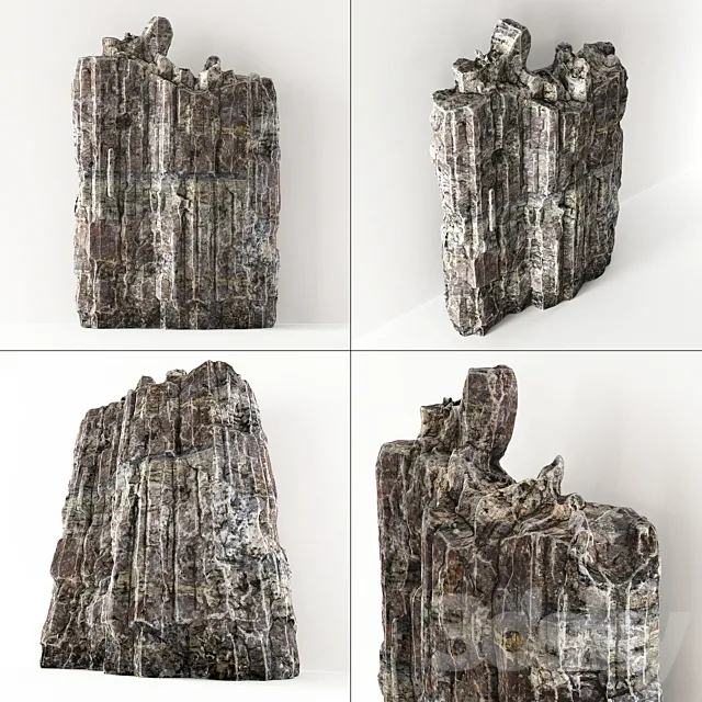 Granite Sea Rock 3DModel Granite Sea Rock 3DModel