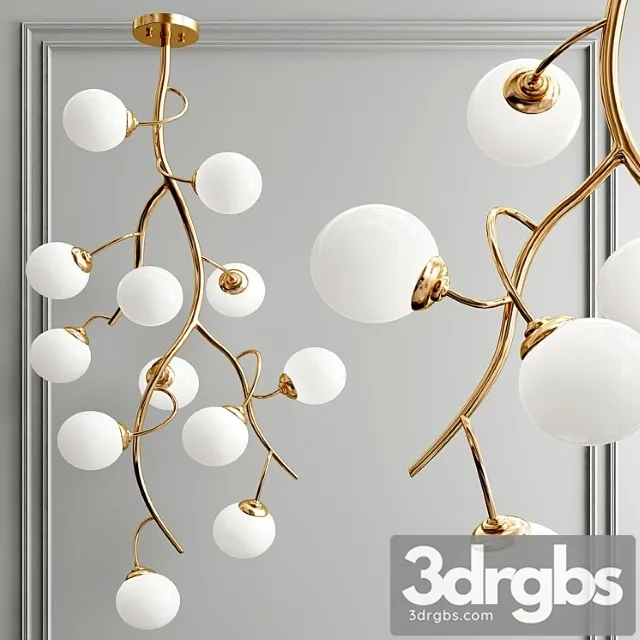 Grapes branch chandelier Grapes branch chandelier