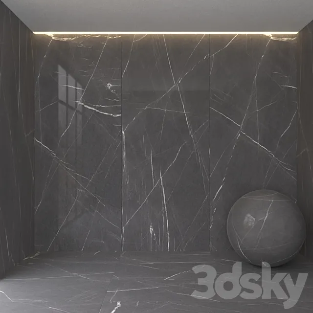 Graphite marble 3DModel