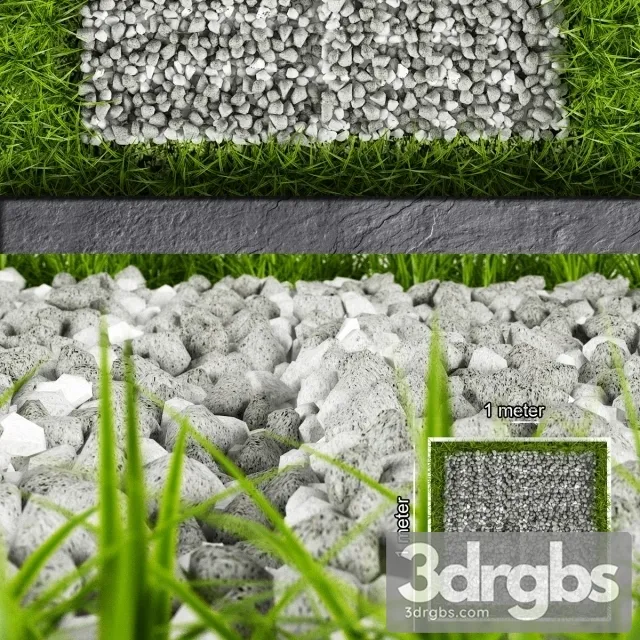 Grass Stone 3D Model Download Grass Stone 3D Model Download