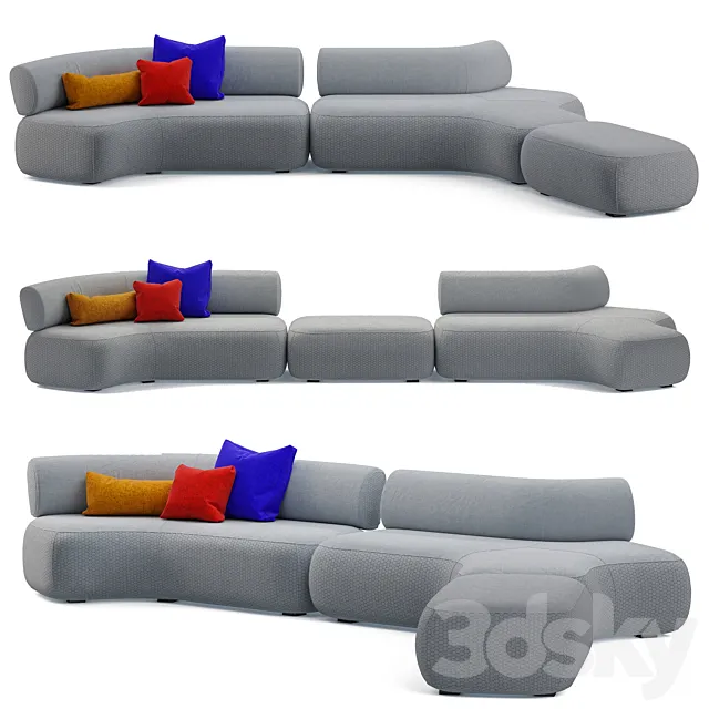 Grassoler Modular Sofa CUC 3DModel Grassoler Modular Sofa CUC 3DModel