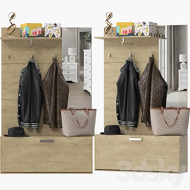 Gratton hallway unit 3D Model