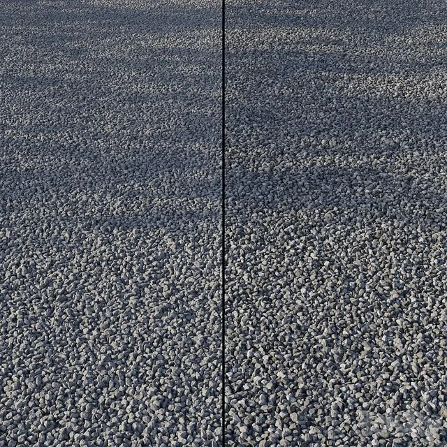 Gravel 01 3D Model Gravel 01 3D Model
