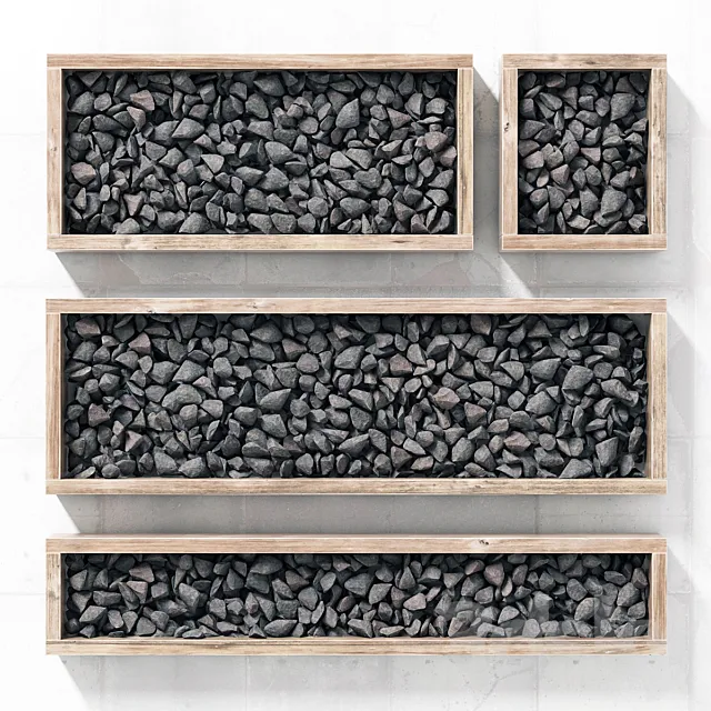 Gravel frame _ Gravel in the forms 3D Model Gravel frame _ Gravel in the forms 3D Model