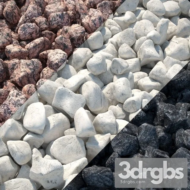 Gravel Landscape Outdoor 3D Model Download Gravel Landscape Outdoor 3D Model Download