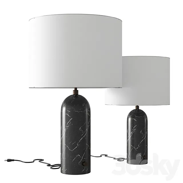 Gravity table lamp 3DModel