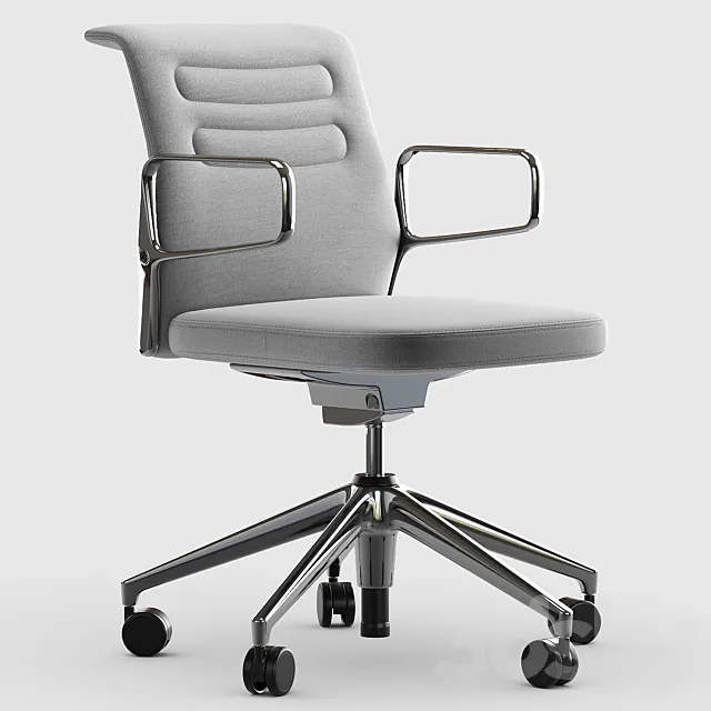 Gray & Sierra Gray Plano Vitra AC 5 Studio Chair 3DModel