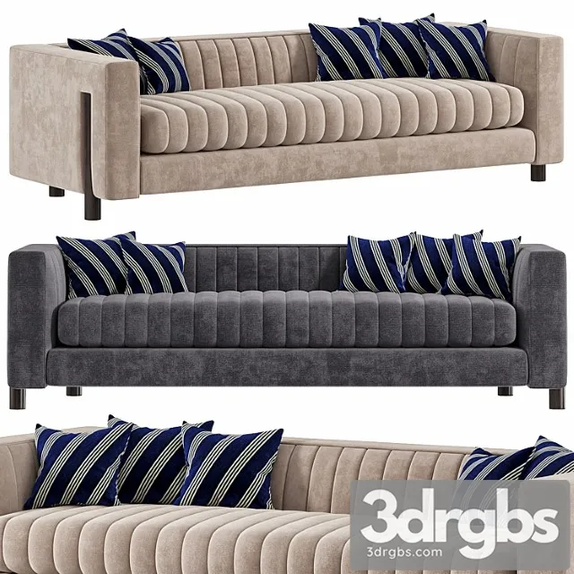 Gray Sofa South Hill Home Collection 3D Model Download Gray Sofa South Hill Home Collection 3D Model Download