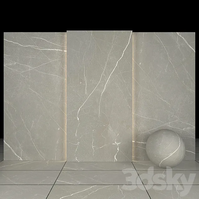Gray Stone 08 3D Model