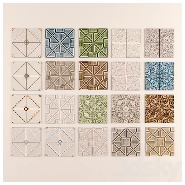 GRAZIA CERAMICHE FORMELLE 3D Model GRAZIA CERAMICHE FORMELLE 3D Model