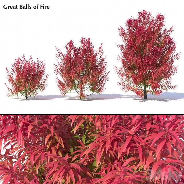 Great Balls of Fire 3D Model Great Balls of Fire 3D Model