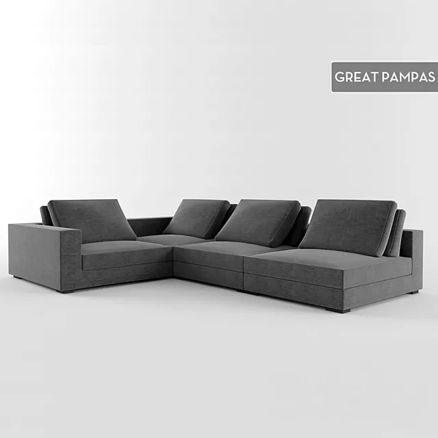 Great Pampas. Design by Jens Juul Eilersen 3D Model