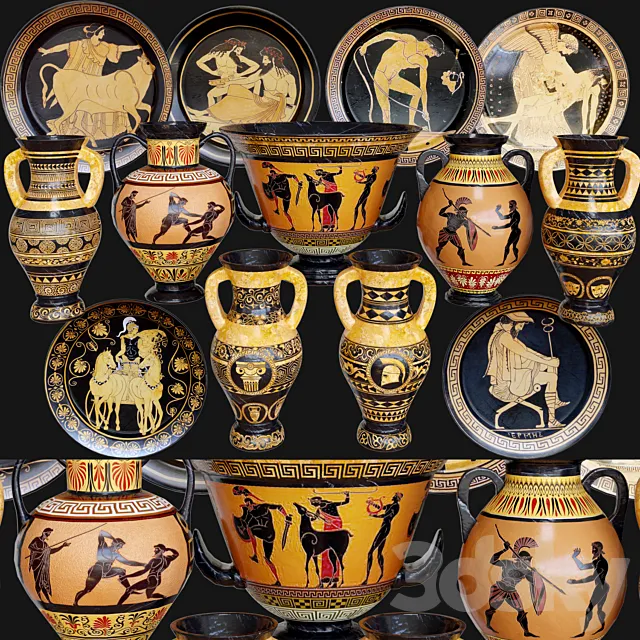 Grecevase-51 3D Model