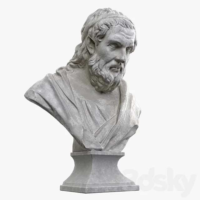 Greek philosopher IV century. BC NS. 3D Model Greek philosopher IV century. BC NS. 3D Model